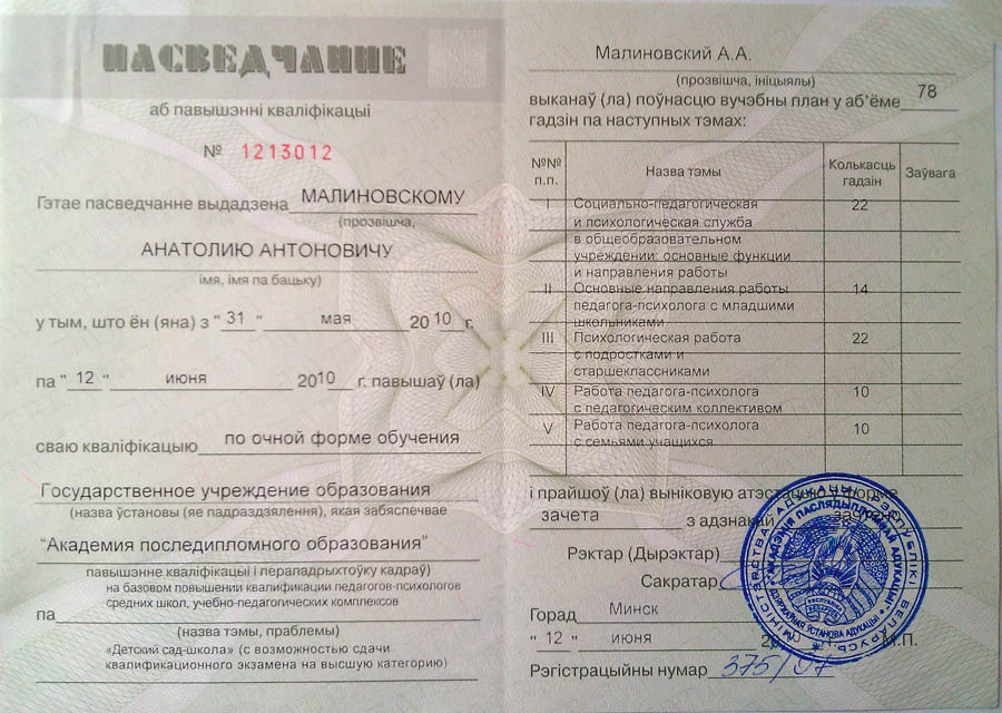 Психологическая работа с младшими школьниками, подростками, старшеклассниками, семьями